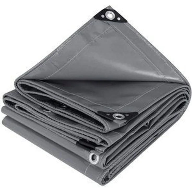 Woltu Gartenmöbel-Schutzhülle (1-St), PVC wasserdicht Schutzplane 500g/m² Bootsplane – Bild 6