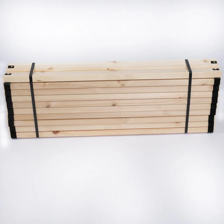 Zirbenrollrost " Zirben-Nora " Lattenrost metallfrei 90 cm x 200 cm – Bild 7