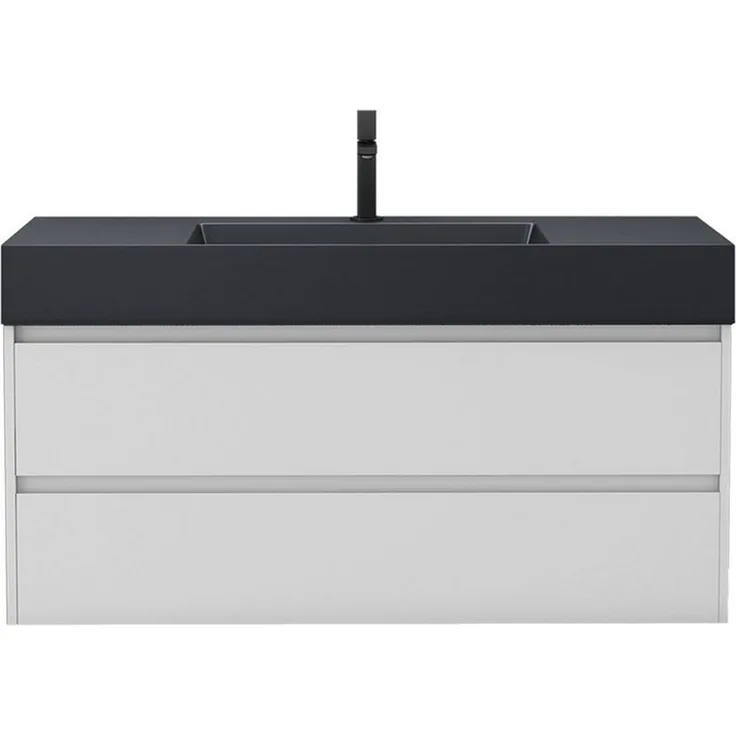 doporro Badmöbel-Set Badezimmermöbel Waschbecken Waschtisch Badezimmer-Schränke