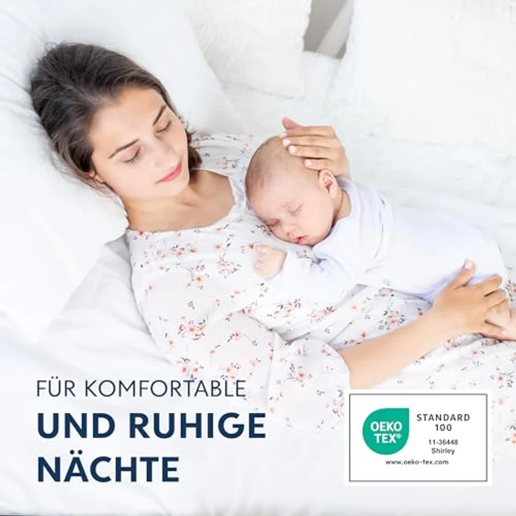 Dreamzie - Matratzenschoner 90x200 Wasserdicht - strapazierfähige und wasserdichte Matratzenauflage - Matratzenschoner 90x200 cm - optimaler Schutz und atmungsaktiv – Bild 3