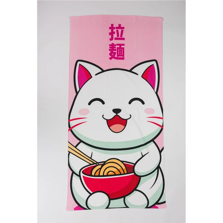 Kawaii Strandtuch 70 × 140 cm leicht und schnelltrocknend – Bild 2