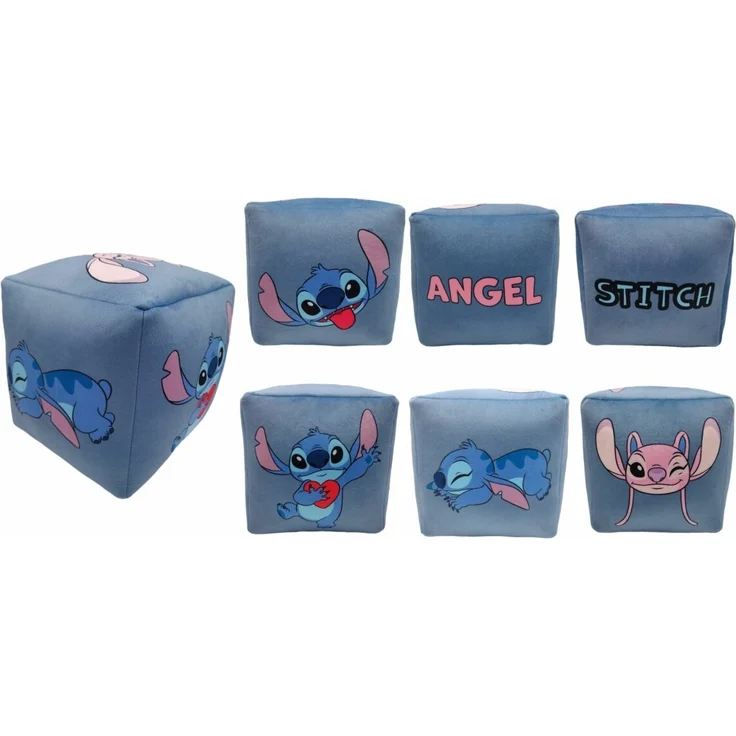 Lilo & Stitch Würfelkissen Gemütliches Kuschelkissen für kleine Fans – Bild 1