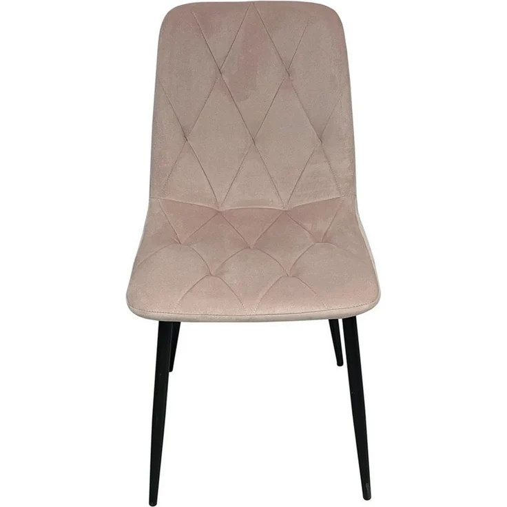 HTI-Living Esszimmerstuhl Stuhl Mesa Eco Velvet Rosa (Stück), Esszimmerstuhl Samt – Bild 1