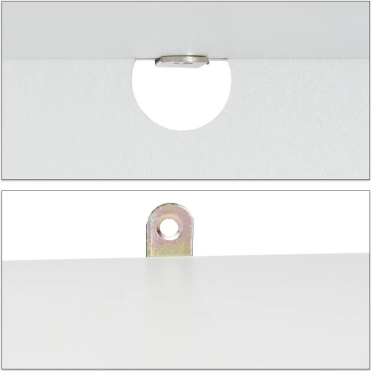 Weißes Bücherregal – Bild 6