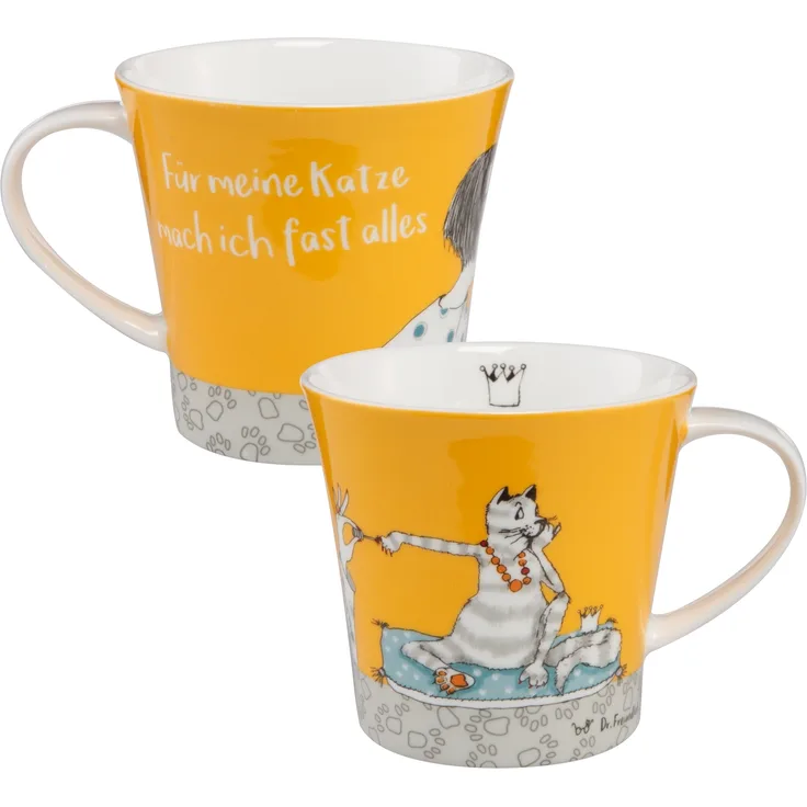 Goebel Für meine Katze - Coffee-/Tea Mug Dr. Barbara Freundlieb Barbara Freundlieb Bunt Fine Bone China 27000431