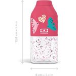 PEUGEOT Trinkflasche BIRDS DH 6x14 cm pink