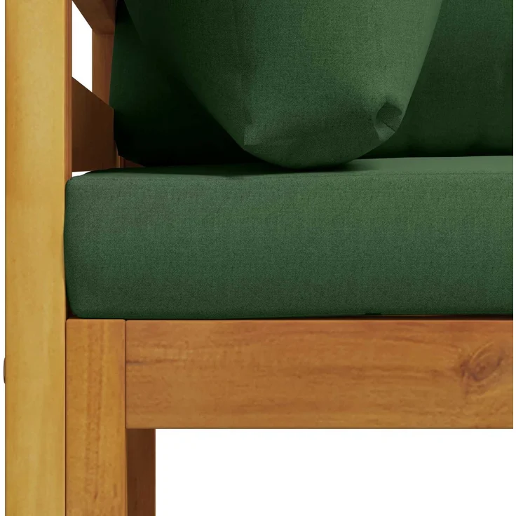 vidaXL Sofa-Set 4 stk. Natur Massivholz Akazie 3417253 – Bild 5