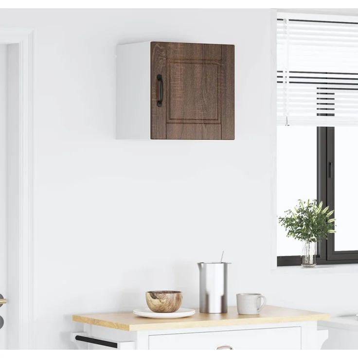 vidaXL Küchenschrank Braun Eichen-Optik 40 x 31 x 40 cm Holzwerkstoff 885239 – Bild 4