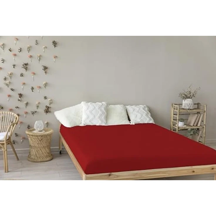 livessa Spannbettlaken Jersey Spannbettlaken Bettlaken Spannbetttuch Baumwolle Rundumgummi, Jersey, Gummizug: Rundumgummizug, In 9 Größen und vielen Farben erhältlich aus 100% Baumwolle – Bild 5