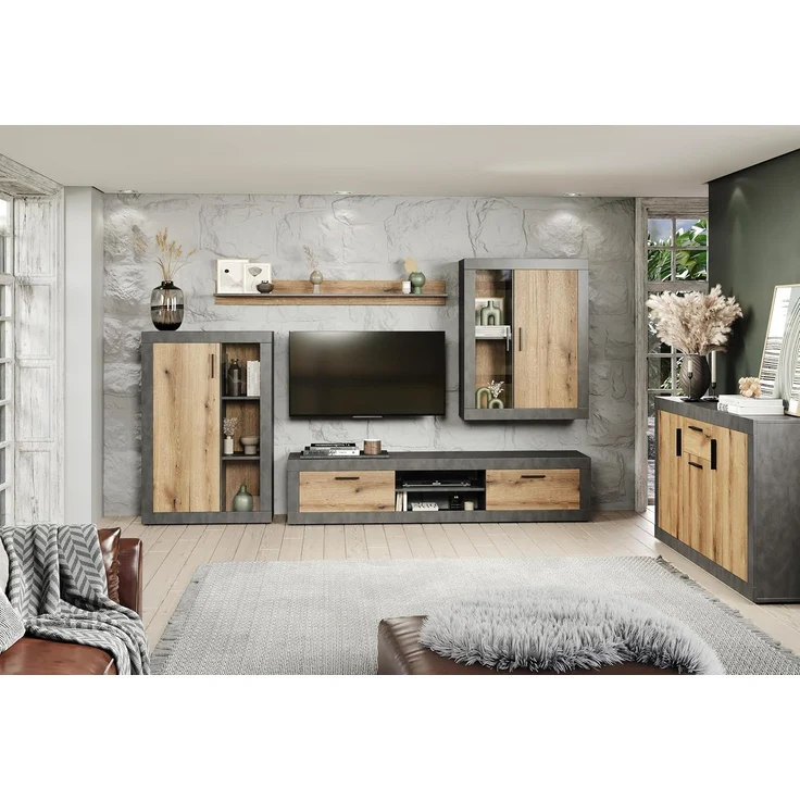 Sideboard Salvada in Evoke Eiche und grau 149 cm – Bild 7