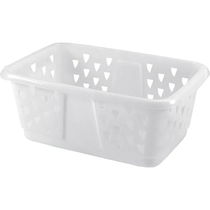 Kiss Kis Wäschekorb Classic 42 Liter in grau, Plastik, 58x38x24 cm