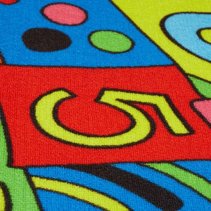 Kinderteppich Hüpfkästchen mit Tieren – Bild 7