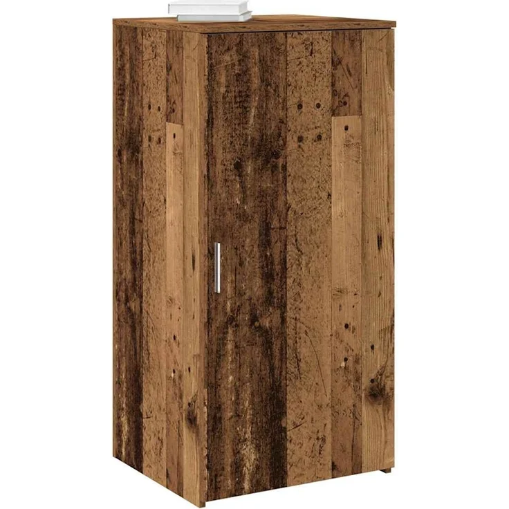 vidaXL Lagerschrank Altholz-Optik 50x45x103,5 cm Holzwerkstoff 859049 – Bild 1