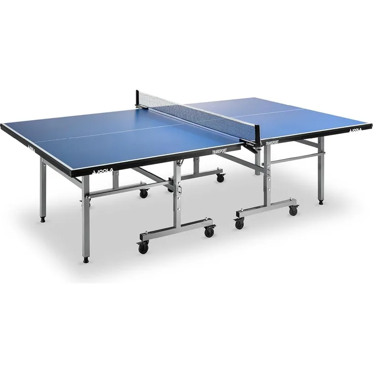 Joola Indoor-Tischtennisplatte "Transport", blau, 152,5 x 274 x 76 cm