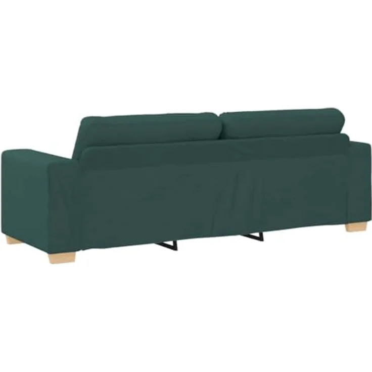 vidaXL 3-Sitzer-Sofa Dunkelgrün 180 cm Stoff 4105093 – Bild 9