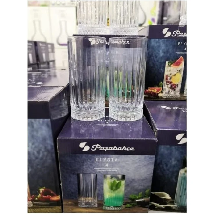 Pasabahce Cocktailglas Pasabahce Elysia Longdrinkglas 280 ml 4er Set, Glas – Bild 2