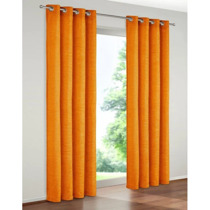 Wirth Vorhang Holmsund 288g/qm (1 St), Ösen, blickdicht, Chenille – Bild 2
