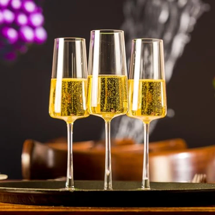 Stölzle Lausitz POWER Champagnerglas 240 ml 6er Set – Bild 7