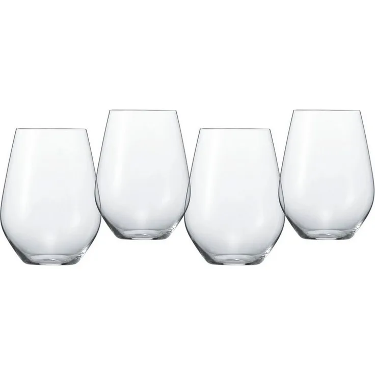 Spiegelau Gin & Tonic Set 4-tlg, Gin Gläser, Tonic Gläser, Kristallglas, 630 ml, 4800295