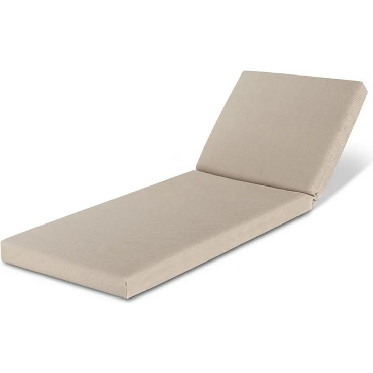 Beautissu Liegenauflage Deckchair Auflagen Wasserdicht QD-RL, 190x60cm, Beige, Sonnenliege Auflage Outdoor Polster Wetterfest Schnell Trocknend – Bild 4