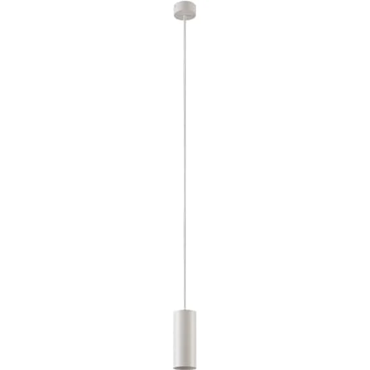 ARCCHIO Ejona Pendelleuchte, Höhe 15 cm, weiß, Aluminium, GU10 Fassung, mit 2 Reflektoren – Bild 1