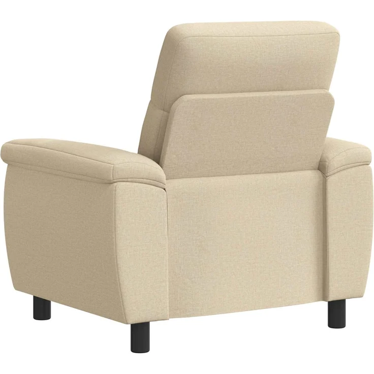 vidaXL Sofa Creme 95 x 90 x 95 cm Stoff 42040902 – Bild 4