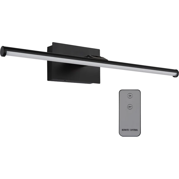Akku Bilderlampe Schwarz kabellos zum Kleben, Breite 40cm – Bild 2