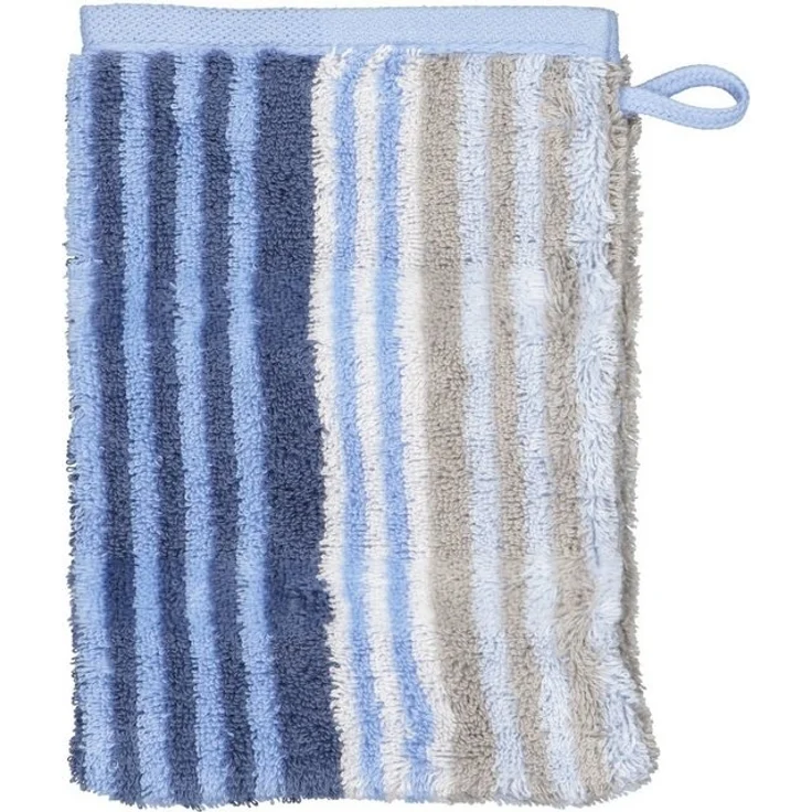 Cawö Handtuch Cawö Handtuchserie Noblesse Harmony 1085-17 sky, 100% Baumwolle – Bild 2