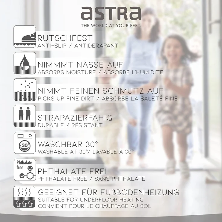 ASTRA Läufer Miabella 1669, rechteckig, Höhe: 7 mm, In -und Outdoor geeignet – Bild 5