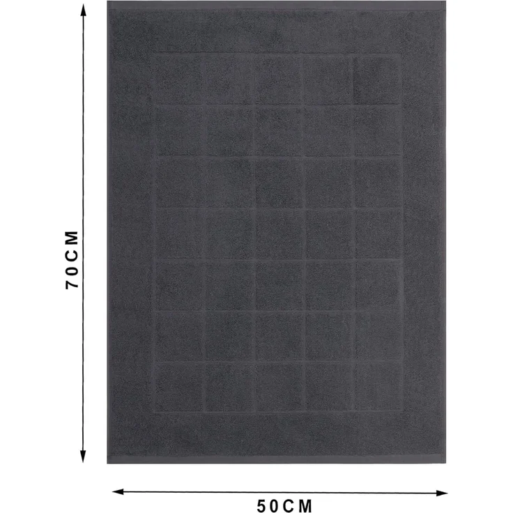 Betz Badematte Badvorleger Berlin Größe 50x70 cm Qualität 650 g/m², beidseitig nutzbar, Baumwolle, maschinenwäsche – Bild 2