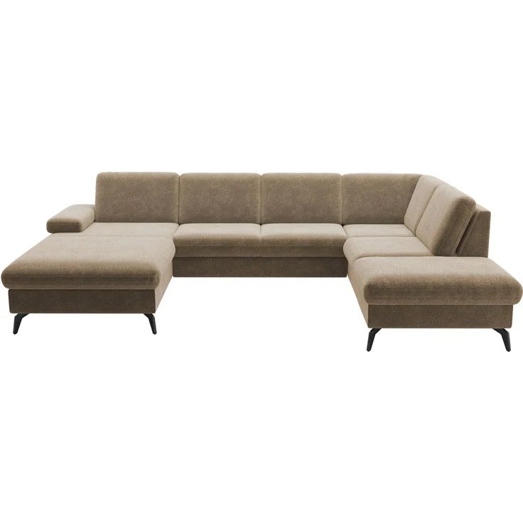 sit&more Wohnlandschaft Morris Jubi U-Form, B: 300 cm, mit Armteilfunktion & 1 Zierkissen, optional Bettfunktion – Bild 2