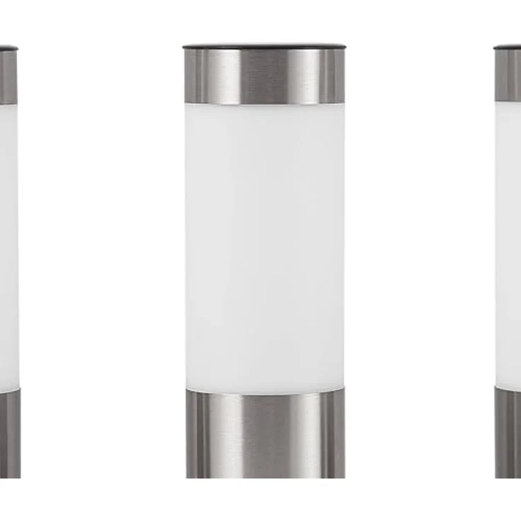 Lindby Außen-Stehlampe Sirita, LED, Edelstahl Alu tageslicht IP44, 1 x 0,2 W LED, tageslicht – Bild 6