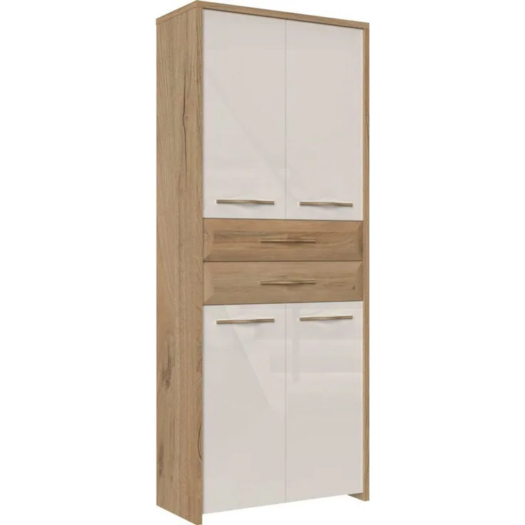 Home affaire Garderobenschrank Gala hochwertig UV lackiert, Soft-Close-Funktion