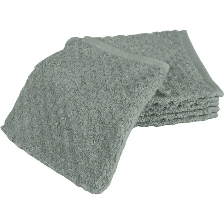 OTTO home Waschlappen Corrin, 6 Premium Waschlappen, 500 gr/m², 16x22 cm, (6-St), 100% Baumwolle, mit Struktur, weich, uni, 5 Jahre Garantie