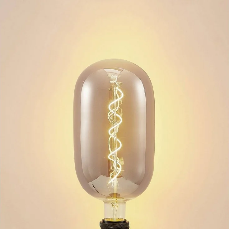 Lucande LED-Leuchtmittel E27 T140 LED 4W, E27, warmweiß – Bild 2