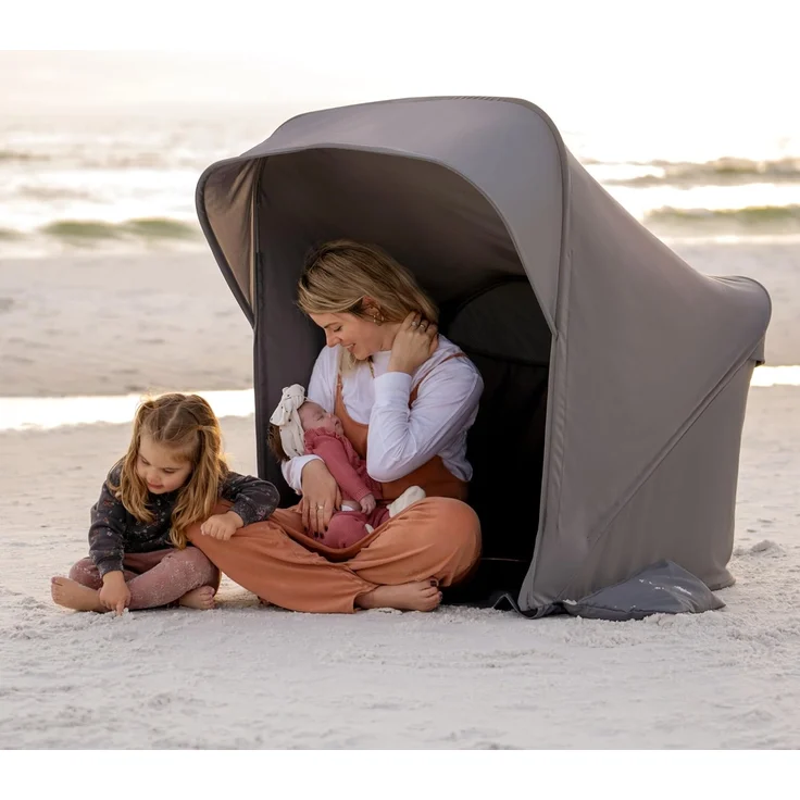 Ingenuity Dream Retreat 3-in-1 Tragbarer Stubenwagen und Spielplatz, einfache 3-stufige Faltung, inklusive Lichtblockierschirm für drinnen und draußen, UPF 50+, Matratze und Bettlaken, 0-36 Monate – Bild 23