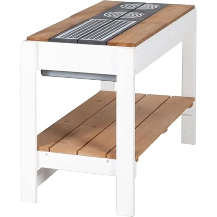 roba Spielhaus-Küche - Erweiterung mit BBQ-Grillfläche & Spielwannen - Mehrfarbig – Bild 2