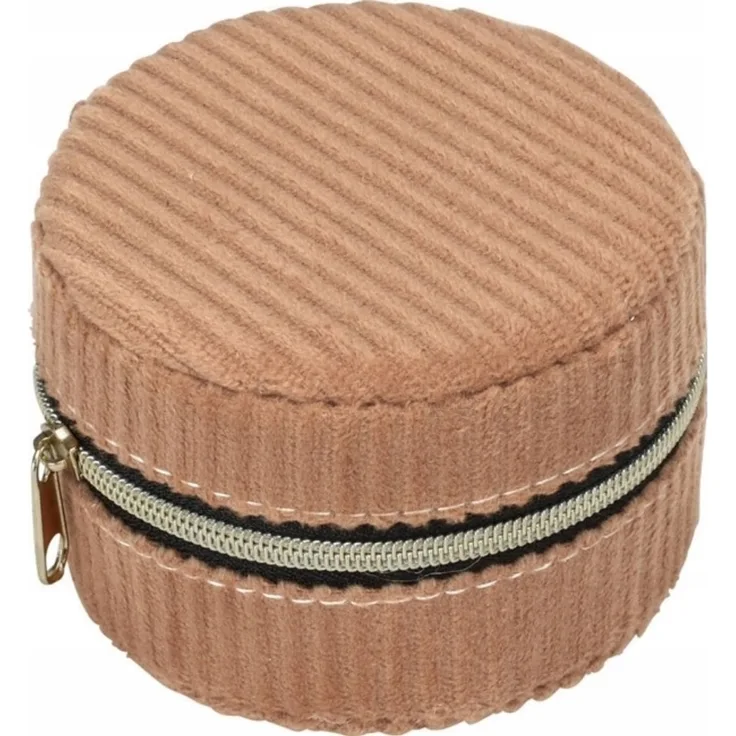 Home Styling Collection Kleines Schmuckkästchen Kord Ø 8 cm