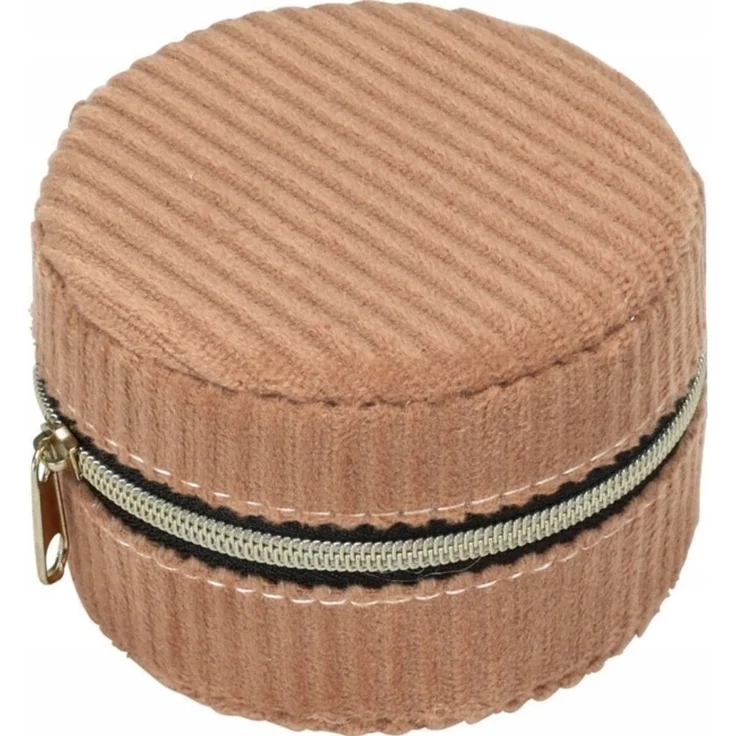 Home Styling Collection Kleines Schmuckkästchen Kord Ø 8 cm