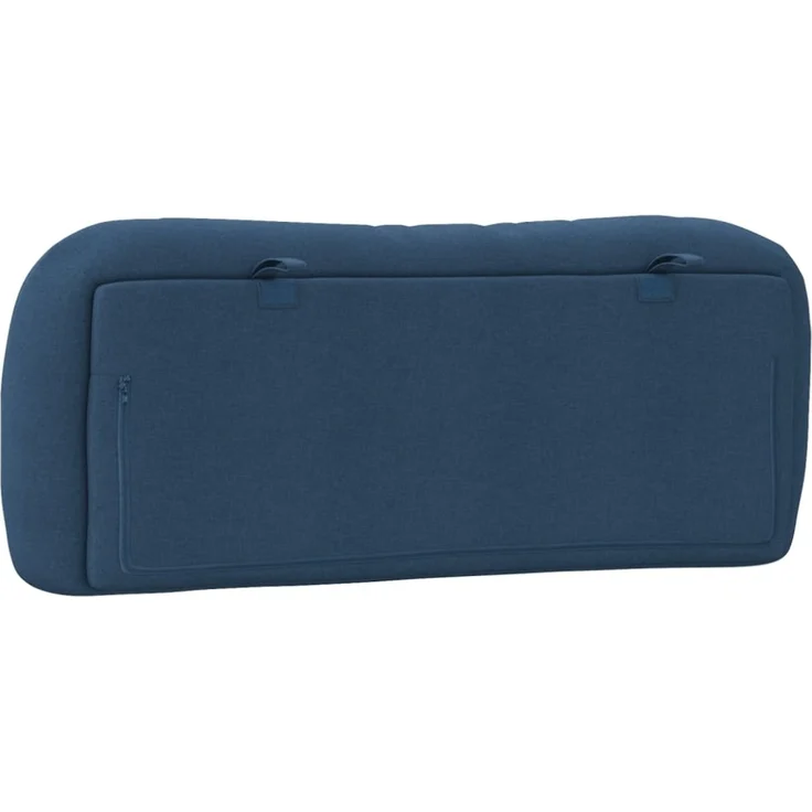 vidaXL Kopfteil-Kissen Blau 100 cm Stoff – Bild 7