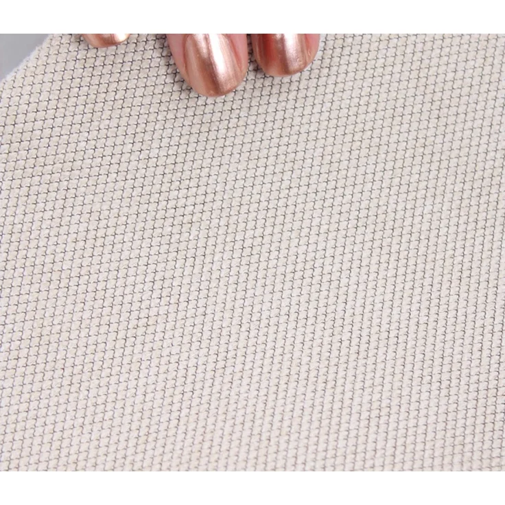 Hanah Home 'Copper 58 - Cream' Pouffe, Creme, 40 x 42 x 40 cm – Bild 5