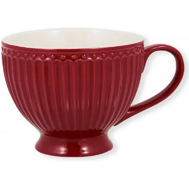 Greengate Teetasse Alice claret red – Bild 1
