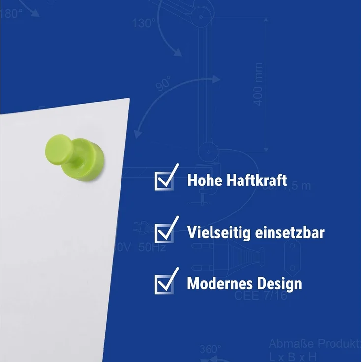 MAUL Neodym-Kegelmagnet Neodym 5 Stück(e) – Bild 3