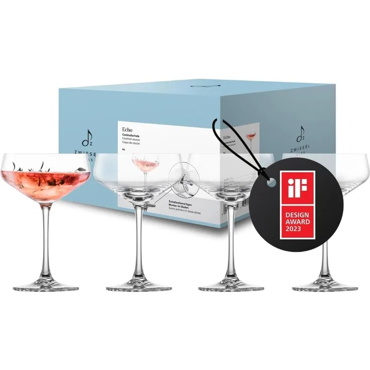 Zwiesel Glas ECHO Cocktailschale 277 ml 4er Set