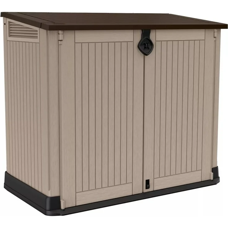 Keter Mülltonnenbox Keter Mülltonnenbox STORE IT OUT MIDI Anthrazit 845 L, 2x 120 L Tonne – Bild 5