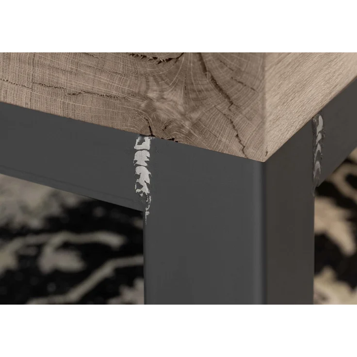 Highboard Wildeiche 166x40x148 bianco geölt VILLANDERS #207 – Bild 7