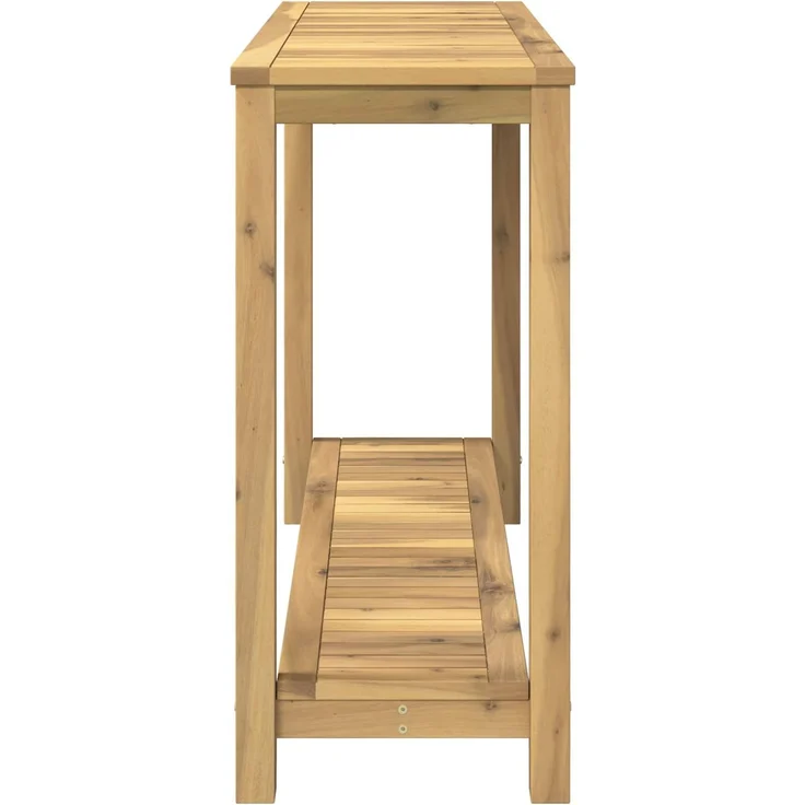 vidaXL Gartenkonsole Tisch Weiß gewaschen 108,5 x 35 x 75 cm 901824 – Bild 4