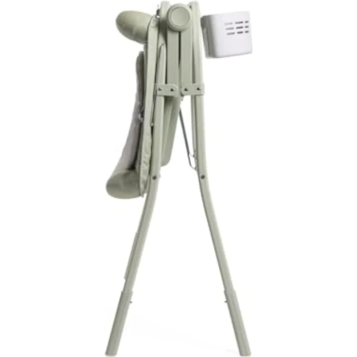 Chicco Cuddle & Bubble Ergonomische Babywanne mit Ständer und Wickeltisch mit Auflage und Weichem Reduzierkissen, Höhenverstellbar, Kompakte Schließung, max. 11 kg, Grau und grün – Bild 5