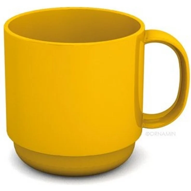 Ornamin Kinderbecher Kleiner/Großer Henkelbecher, Tasse, Kunststoff, Bisphenol-A-frei, Stapelbar – Bild 2