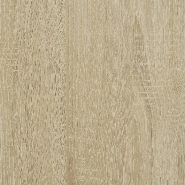 vidaXL Bettgestell ohne Matratze Sonoma-Eiche 75x190 cm Holzwerkstoff 842079 – Bild 9